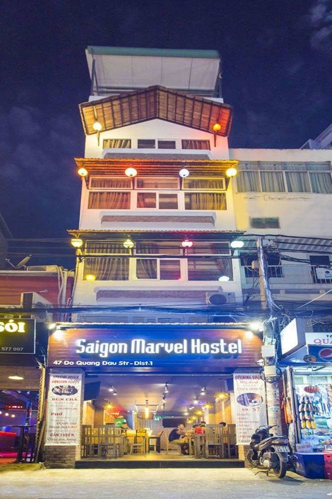 Saigon Marvel Hostel Ho Chi Minh-staden Exteriör bild